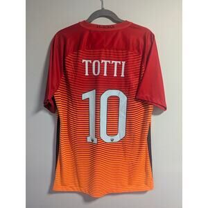Roma Totti 2016/17 Third Jersey Men’s Large Final Season Shirt